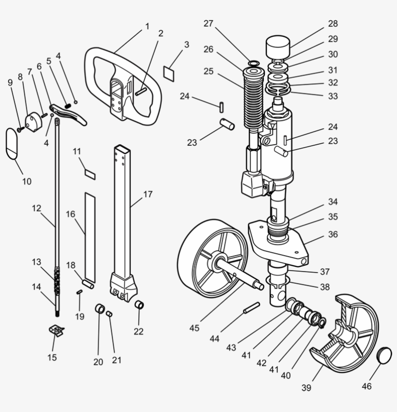 Bs 55 Pump And Handle, transparent png download