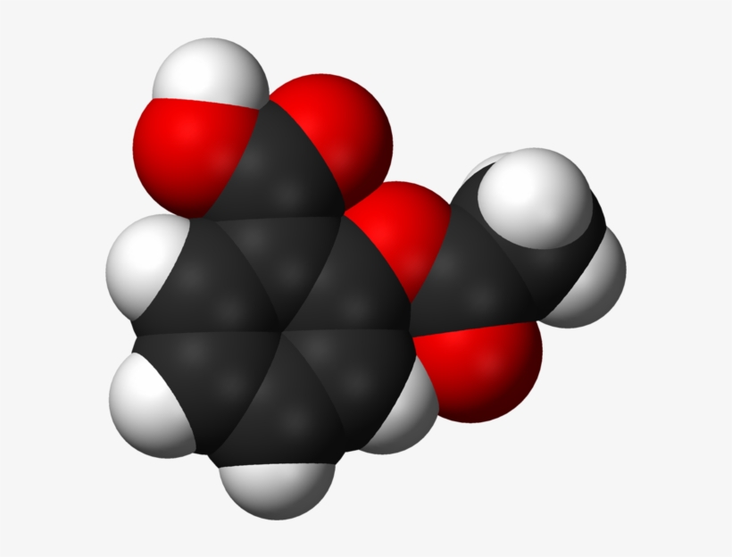 Aspirin 3d Vdw, transparent png download