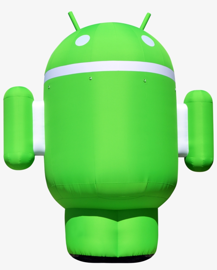 Giant Green Inflatable Android By Lookourway, transparent png download