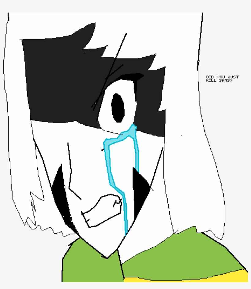 Female Glitchtale Asriel, transparent png download