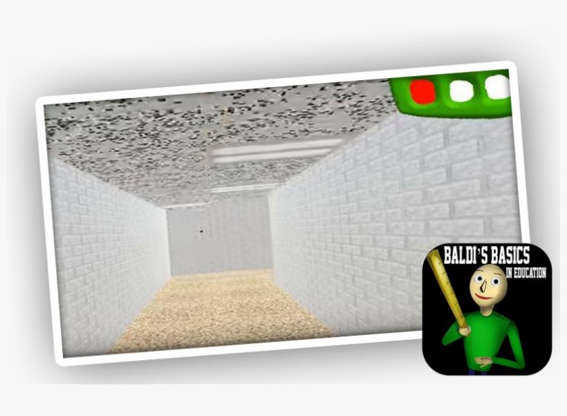 Baldi Funny Puzzle Game, transparent png download