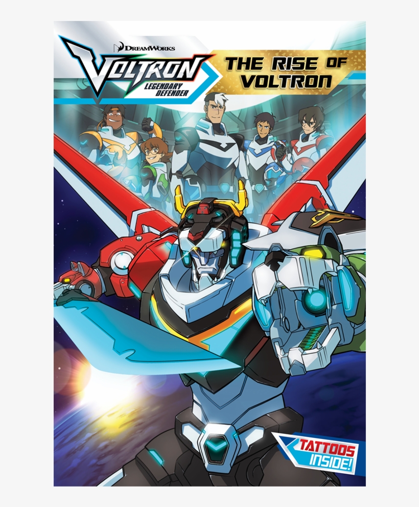 The Rise Of Voltron Chapter Book Now Shipping, transparent png download