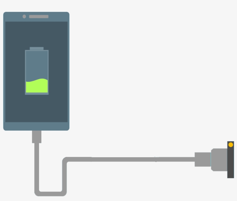Movil Cargando Bateria, transparent png download