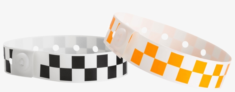 Plastic Wristbands Checker Board, transparent png download