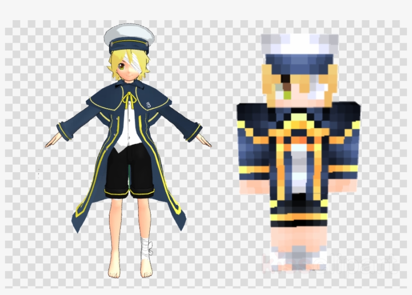 Oliver Minecraft Skin Clipart Minecraft Vocaloid Oliver, transparent png download