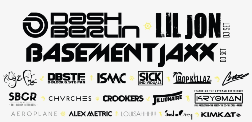 It's The Ship 2014 Line Up, transparent png download