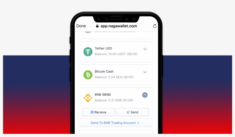 Fund Their Naga Trader Accounts With Bnb Via The Naga, transparent png download