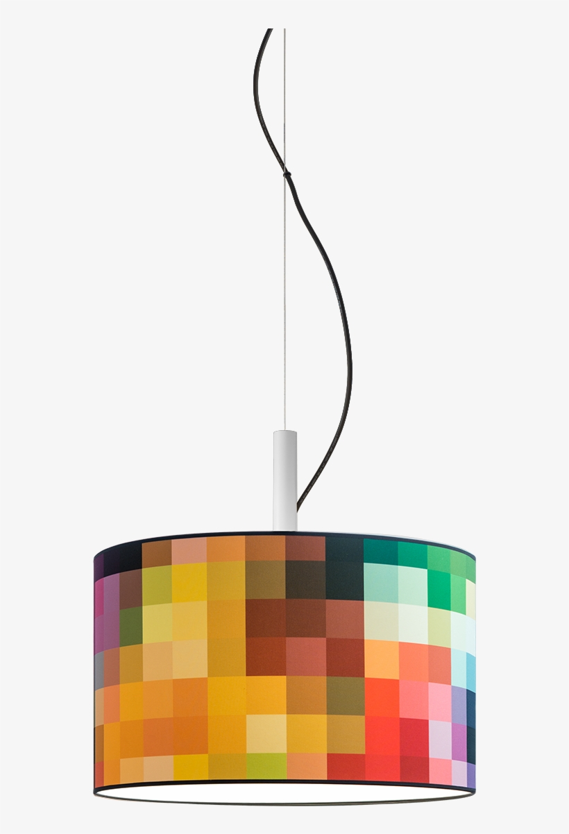 Pendant Lamp - Pixel Fire - Ø 55cm, transparent png download