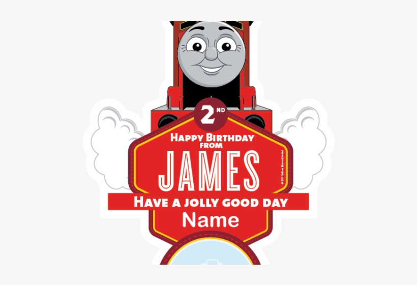 Thomas The Tank Engine Clipart James Train, transparent png download