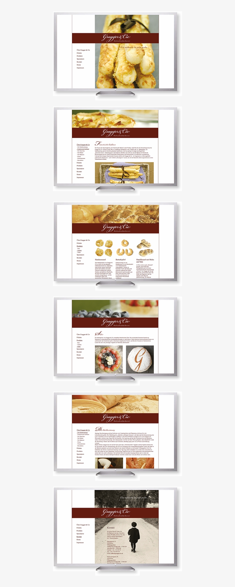 Gragger & Cie Holzofenbäckerei Logo Und Corporate Design,, transparent png download
