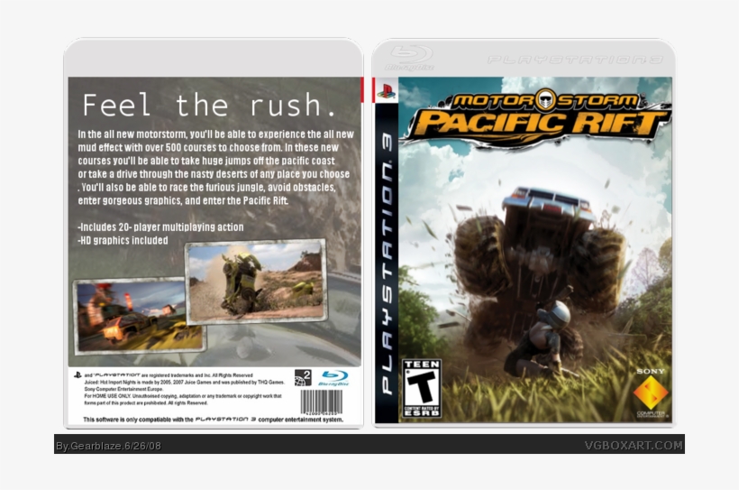 Pacific Rift Box Art Cover, transparent png download