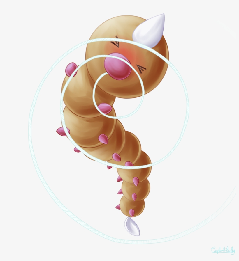 Weedle Used String Shot Pokemon Tribute By Game, transparent png download