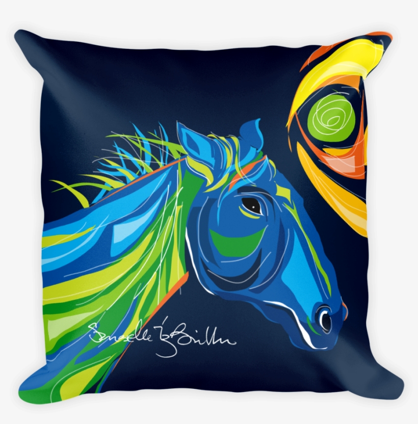 Square Pillow Caballo, transparent png download