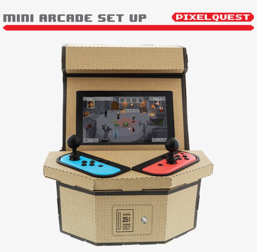 Pixelquest Arcade Kit Is A Buildable, Playable Recreation, transparent png download