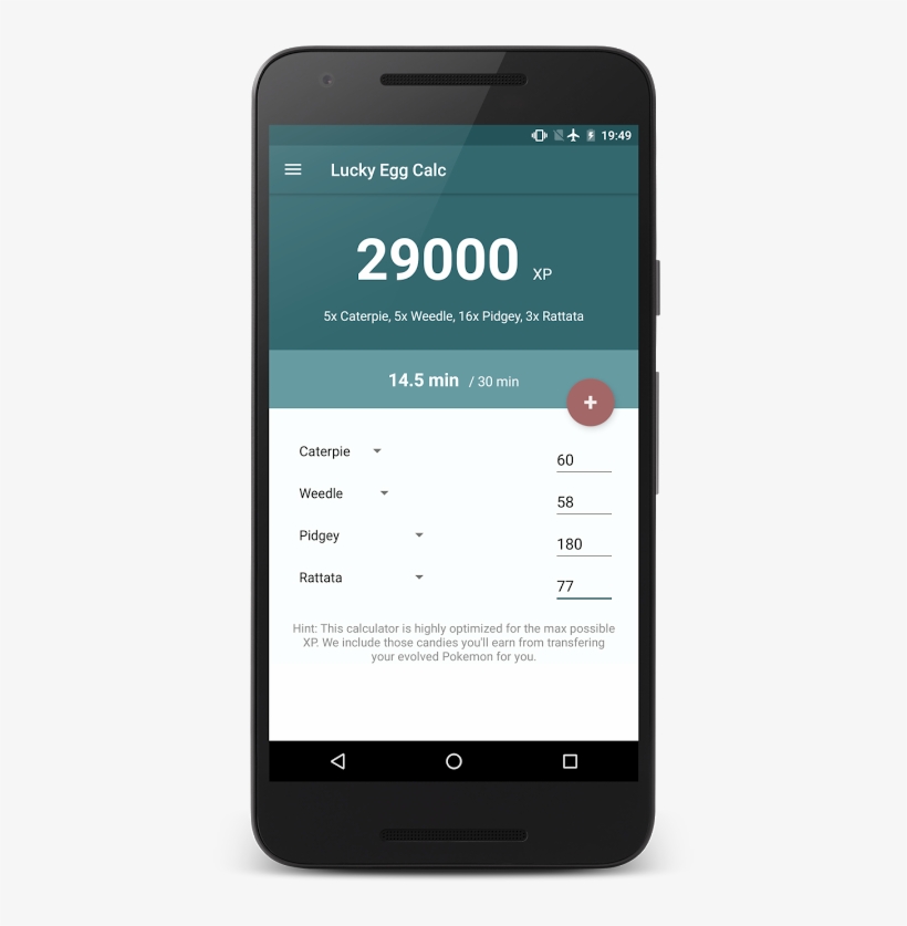 Evolution Calc For Pokemon Go, transparent png download