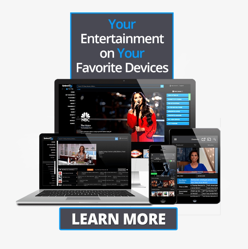 Watch Selecttv On Multiple Devices, transparent png download