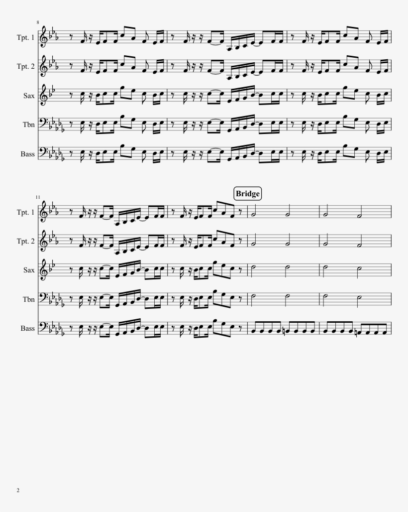 Superstition Sheet Music Composed By Stevie Wonder, transparent png download