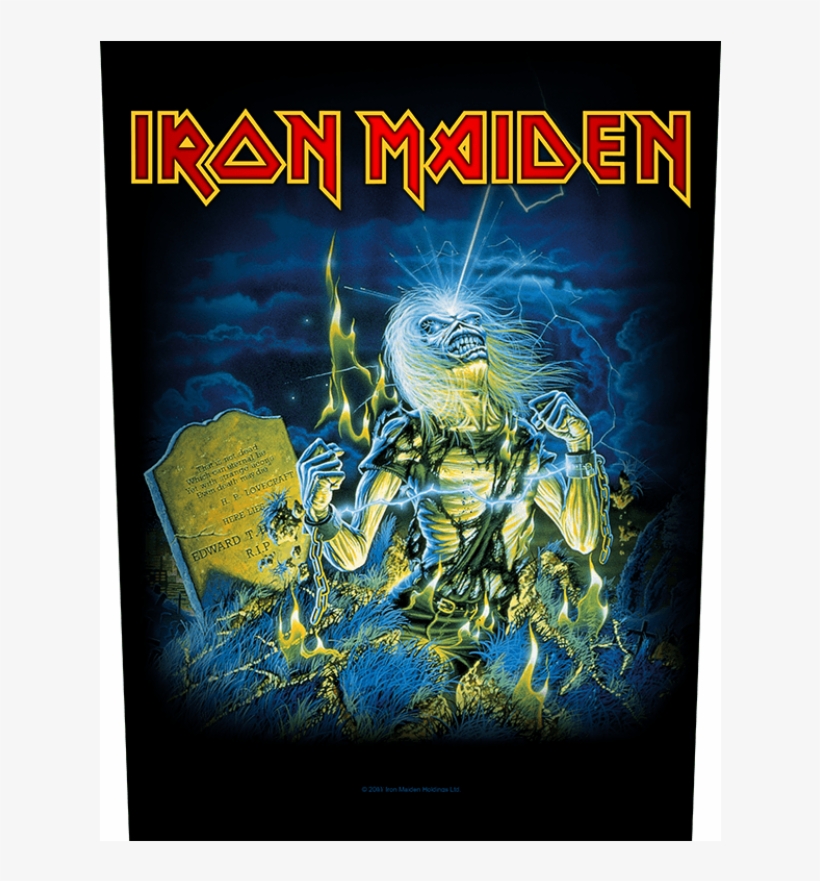 Back Patch Iron Maiden Live After Death, transparent png download