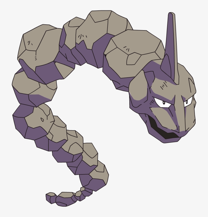 Pokemon Shiny-onix Is A Fictional Character Of Humans, transparent png download