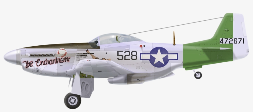 P 51d 25 Na "the Enchantress", transparent png download
