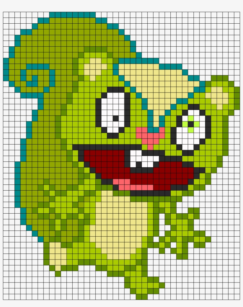 Nutty Happy Tree Friends Perler Bead Pattern / Bead, transparent png download