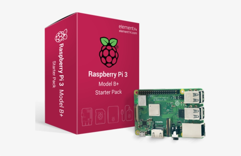 Raspberry Pi Rpi3 Modbp Starter, transparent png download