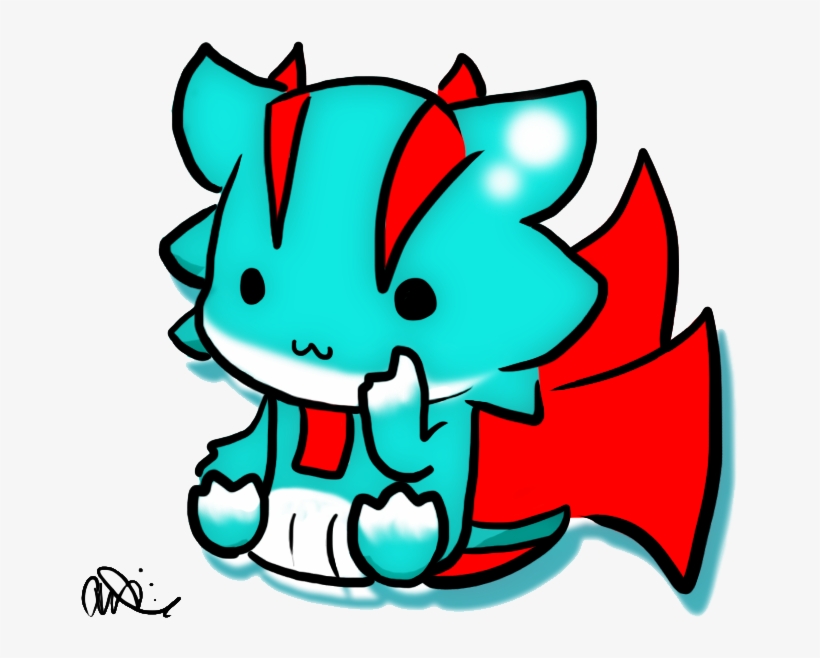 View Chibi Salamence By Chibbur-d4rmj8w ,, transparent png download