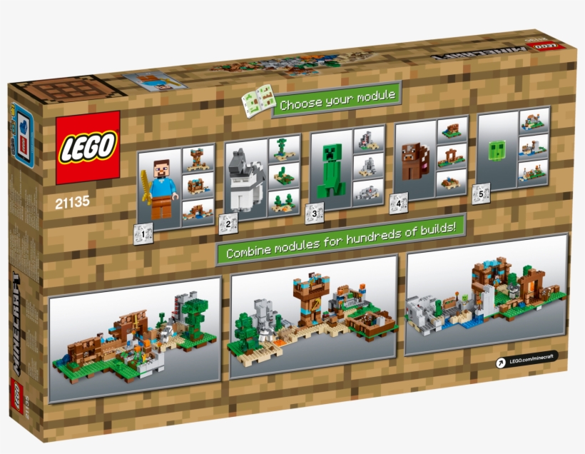 Minecraft 21135 The Crafting Box, A, , Large, transparent png download