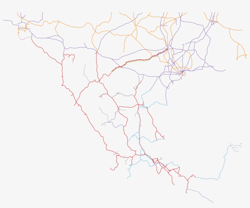 Train Network Ferromex Network, transparent png download