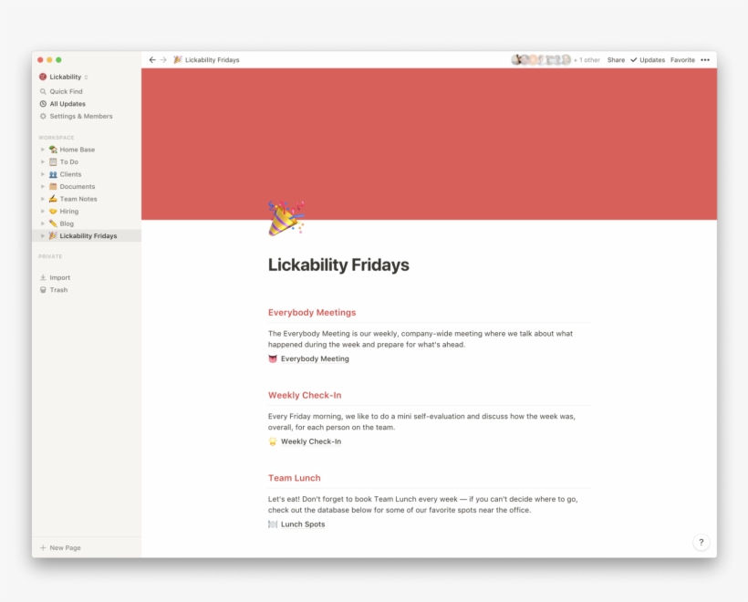 We Have A Database Of All Of Our Weekly Meeting Notes,, transparent png download