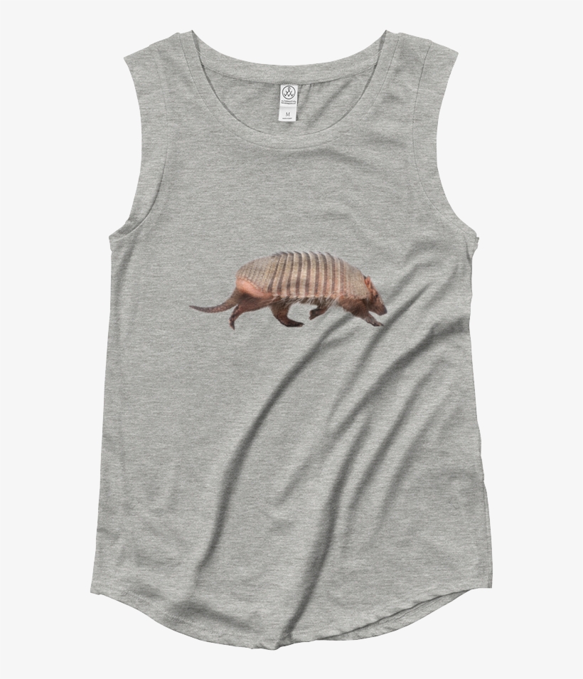 Armadillo Ladies‰۪ Cap Sleeve T-shirt, transparent png download