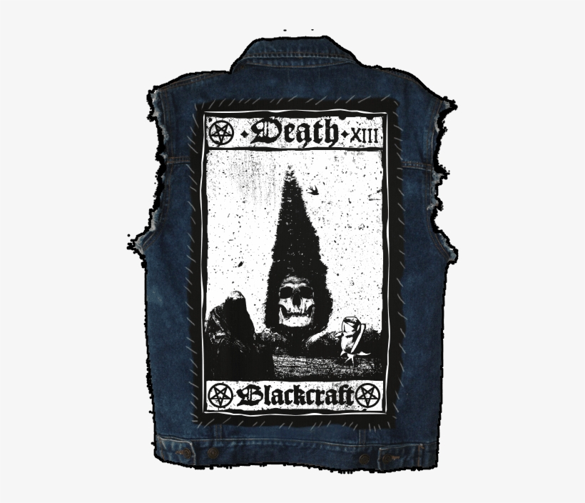 Death Card - Back Patch, transparent png download
