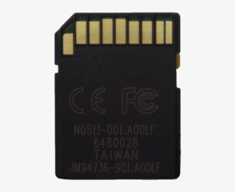 Kingston Sdxc Uhs-1 Speed Class 3 Flash Card Back, transparent png download