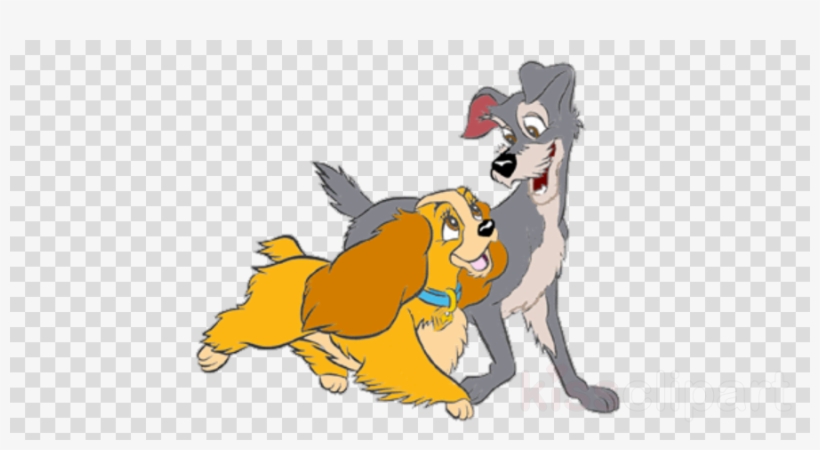 Lady And The Tramp Clipart Cat The Tramp Dog, transparent png download