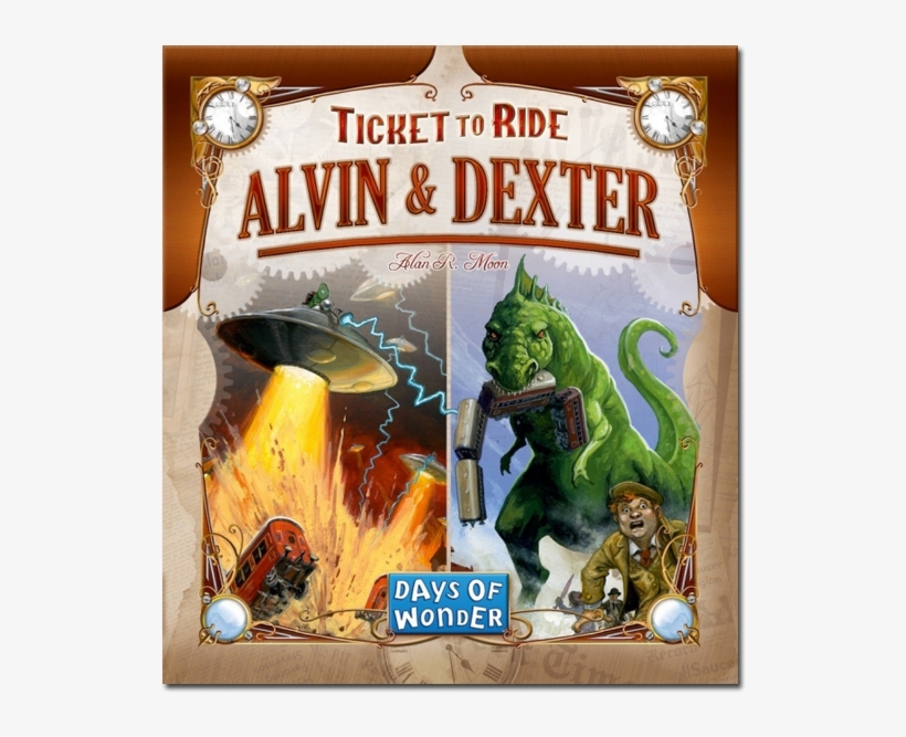 Ticket To Ride Alvin Dexter, transparent png download