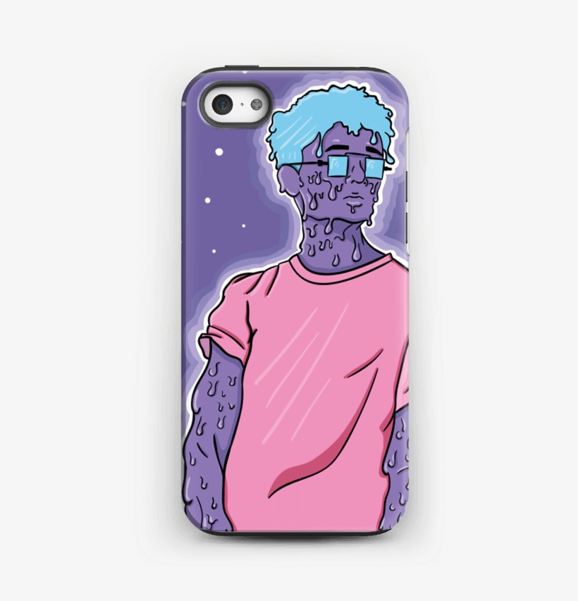 Blue Melting Guy Case Iphone 5/5s Tough, transparent png download