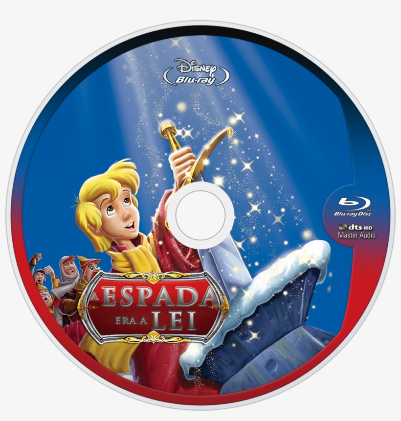 The Sword In The Stone Bluray Disc Image, transparent png download