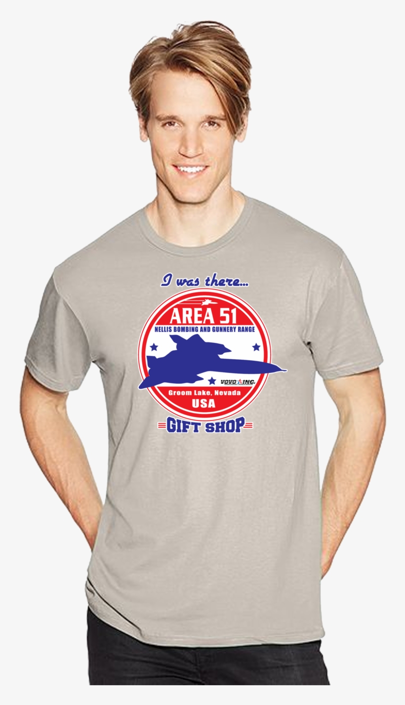 I Was There Area 51 Short Sleeve T-shirt, transparent png download