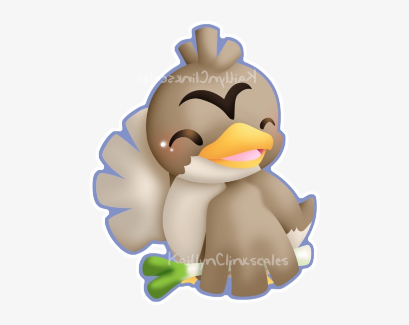 172kib, 600x600, Farfetchdux, transparent png download