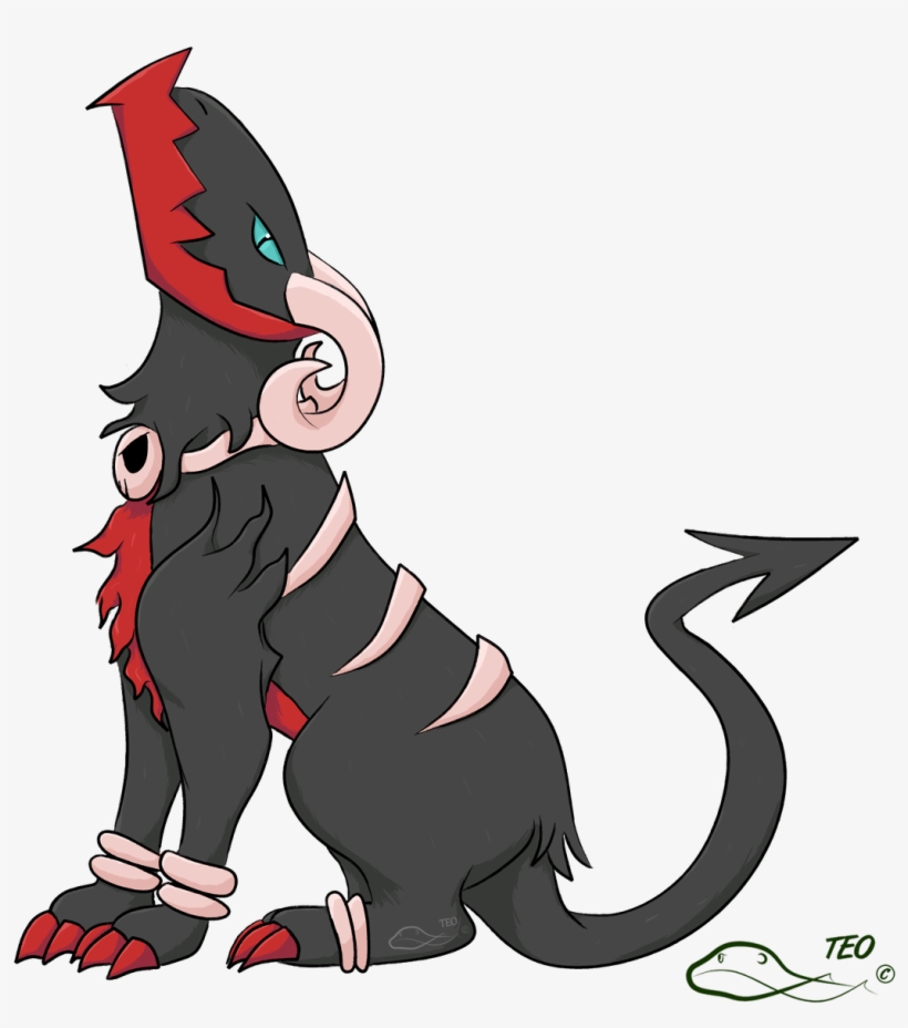 Darkdoom, Fusion Of Darkrai And Houndoom, transparent png download