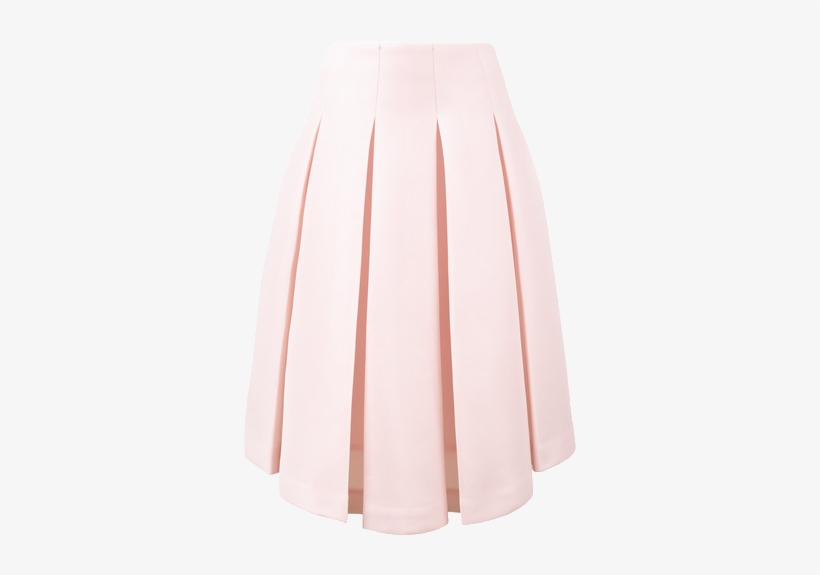 Pleated Asymmetrical Skirt - Skirt, transparent png download