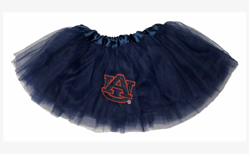 Girls Navy Tutu With Au Embroidered Patch - Infant, transparent png download