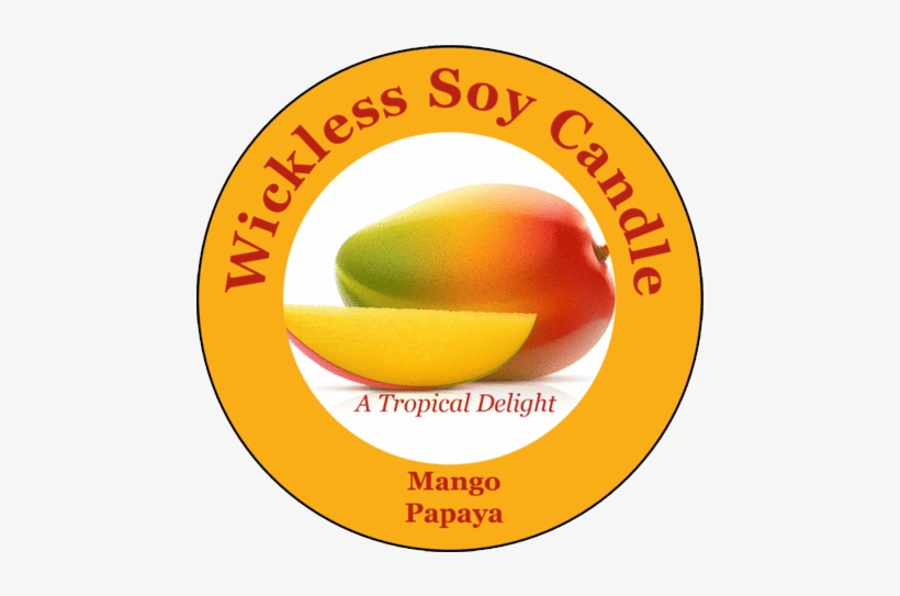 Mango Papaya - Soy Candle, transparent png download