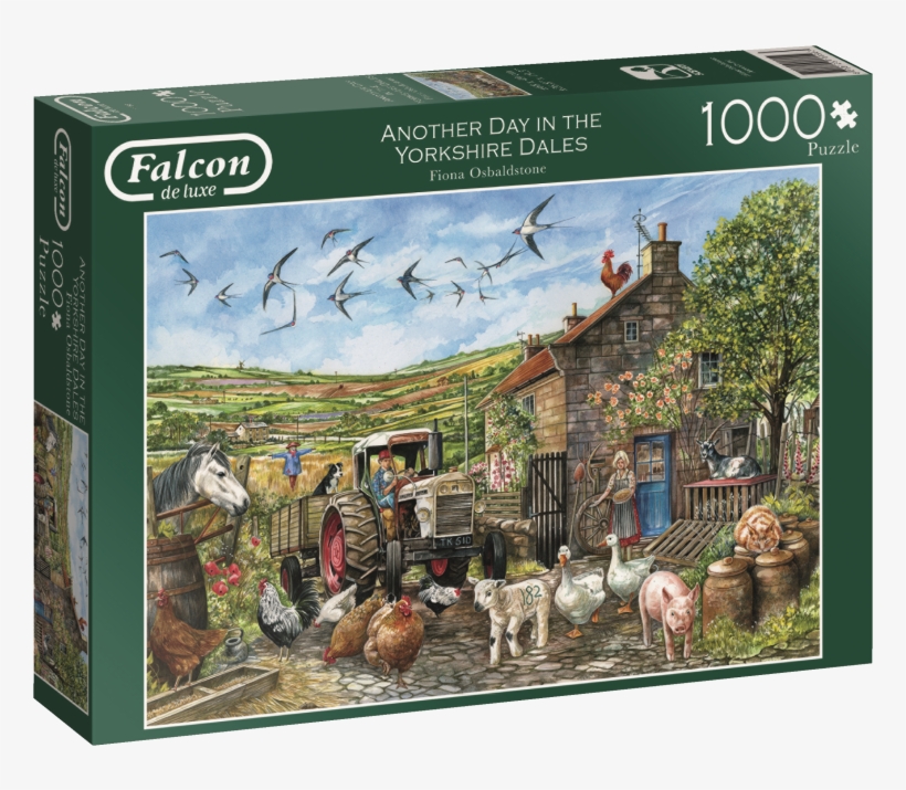 Falcon De Luxe Another Day In The Dales 1000pcs - Puzzles Falcon, transparent png download