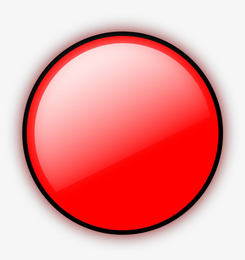 Clip Art Red Circle August 2011 Clip Art Svg Clipart - Red Circle Png Small, transparent png download