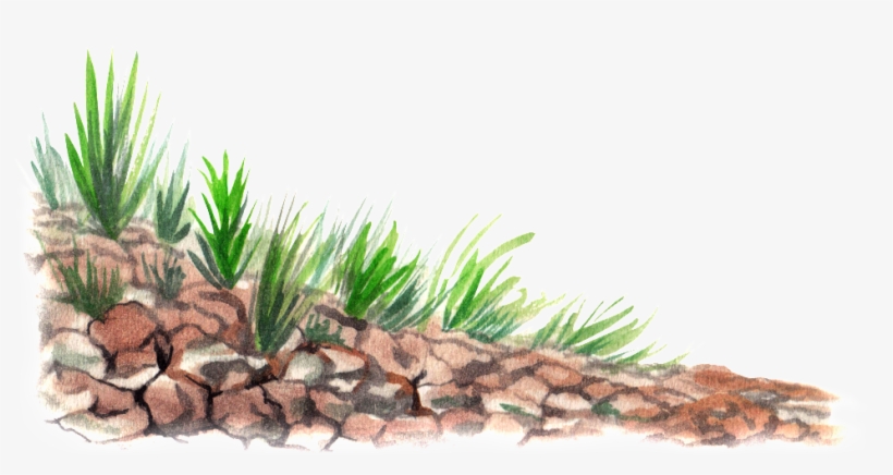Hand Drawn Landscape Cartoon Transparent Watercolor - Watercolor Painting, transparent png download