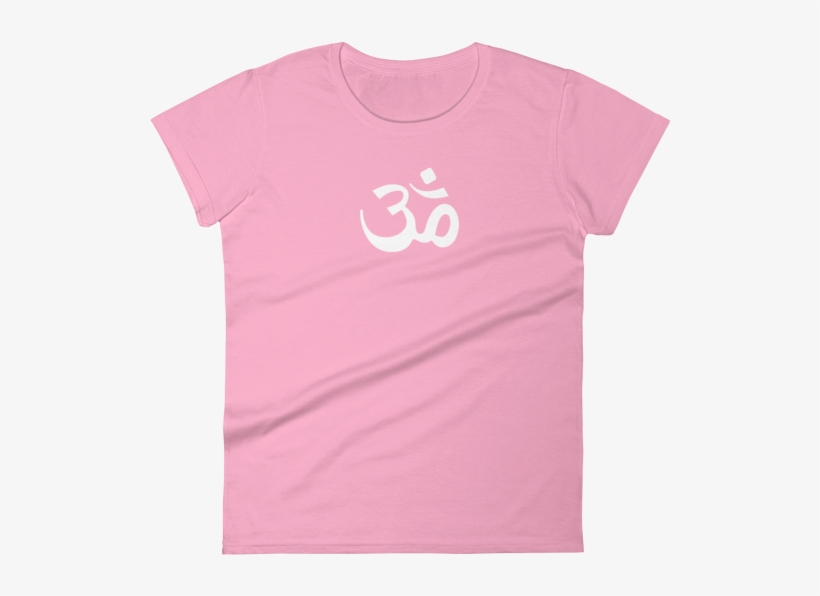 Women Om Symbol Tee - Adventure Awaits, Womens Gift, Girlfriend Gift, Gift, transparent png download