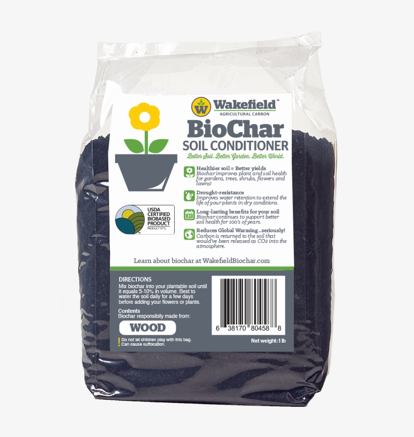 Wakefield Biochar Soil Conditioner - Biochar Soil Conditioner, transparent png download