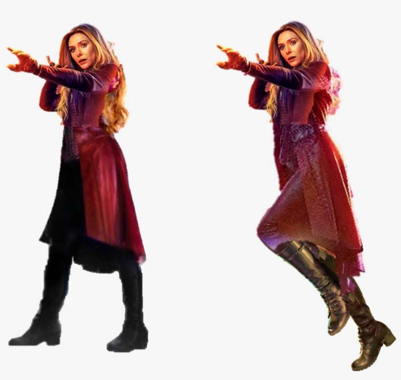 Scarlet Witch Cosplay, Cos Play, Infinity War, Halloween - Scarlet Witch Infinity War Costume, transparent png download