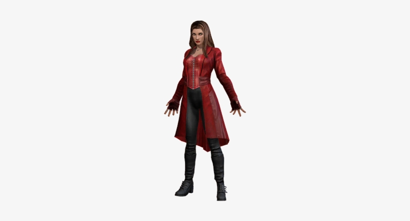 Scarletwitch - Marvel Heroes Scarlet Witch Civil War Costume, transparent png download